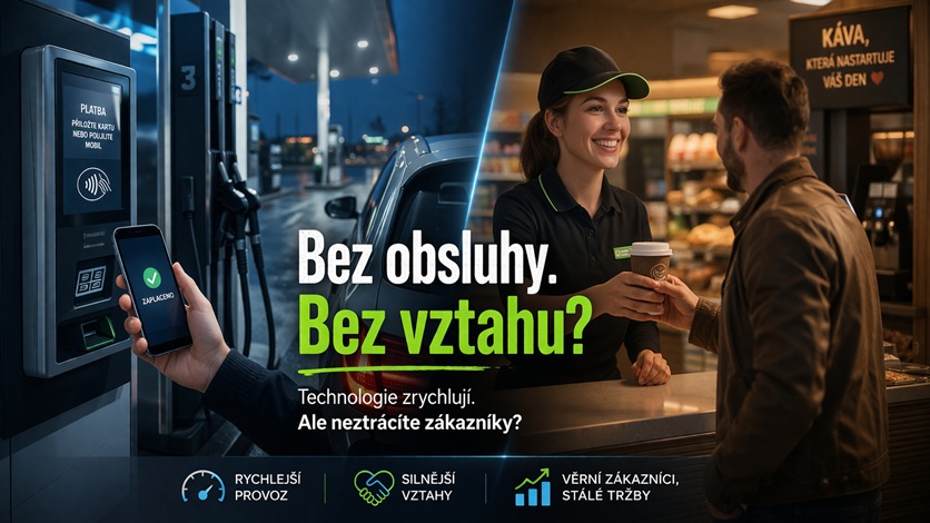 Bez obsluhy, bez vztahu. Technologie zrychlují. Ale neztrácíte zákazníky?